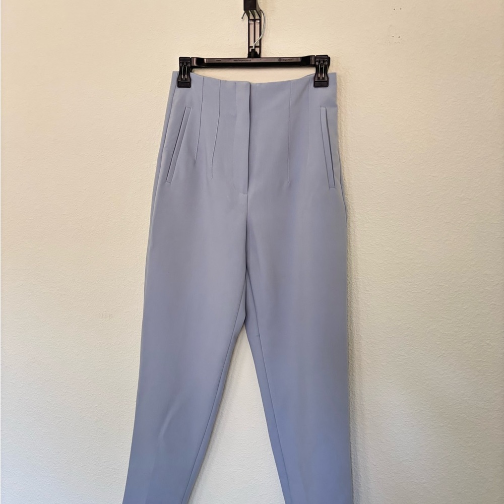 Zara Light Blue Women's Trousers